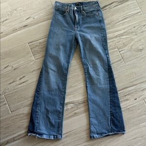 GAP Blue Flare Wide Leg Jeans 6 28R